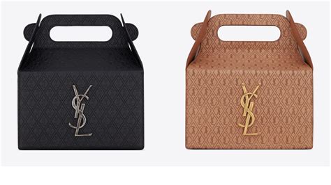 ysl handbag box|ysl take out box bag.